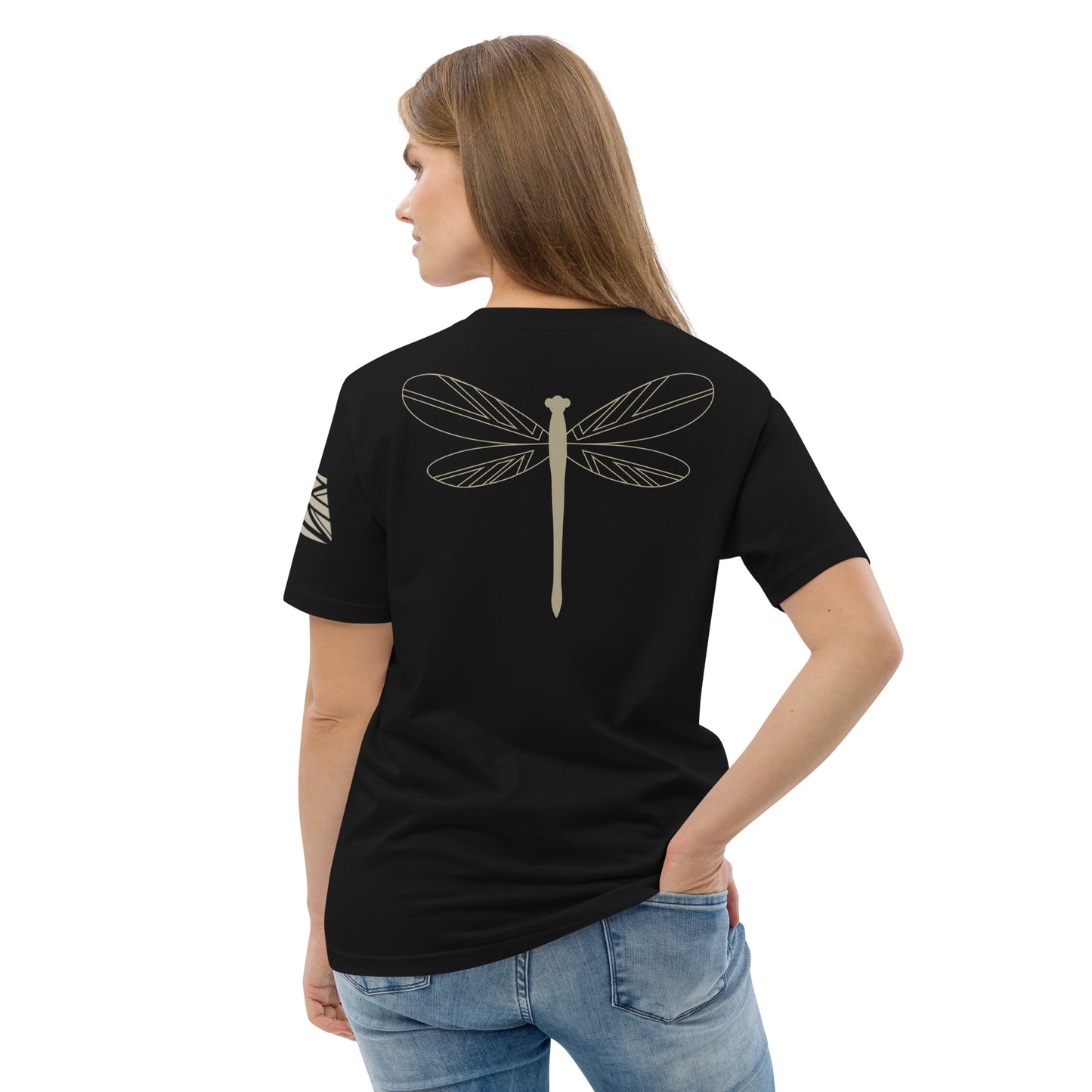 Black and Beige - Dragonfly Back