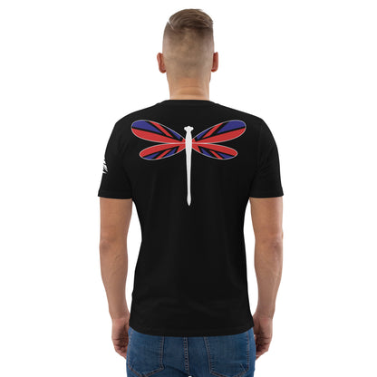 Black and White - Dragonfly Back Union Jack