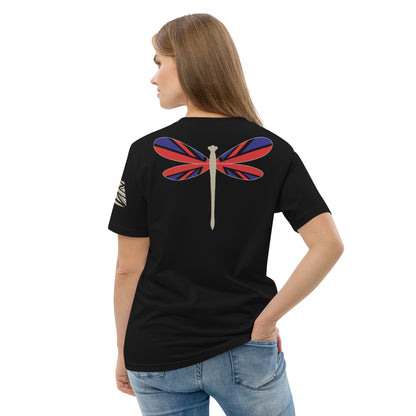 Black and Beige - Dragonfly Back Union Jack