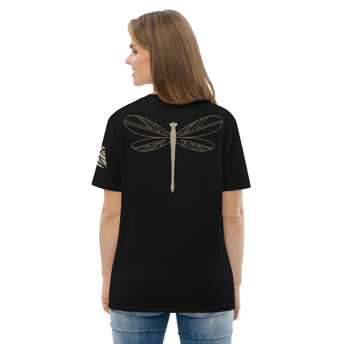 Black and Beige - Dragonfly Back