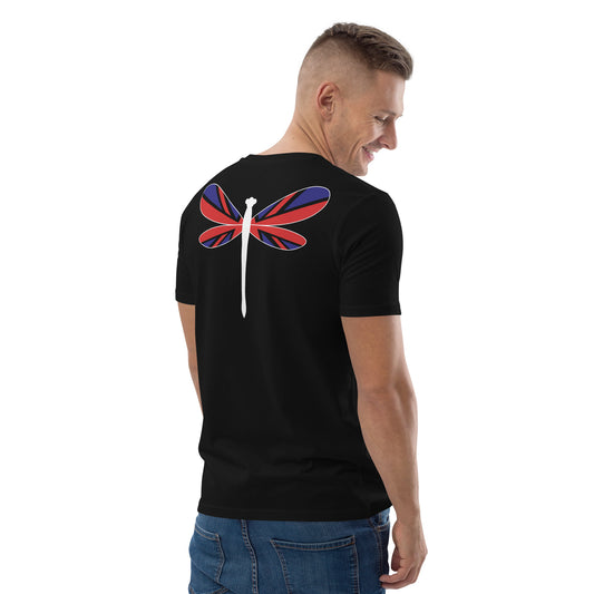 Black and White - Dragonfly Back Union Jack