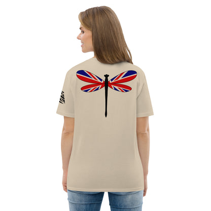 Beige and Black - Dragonfly Back Union Jack