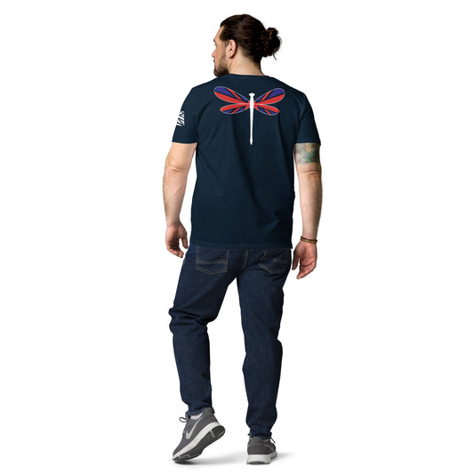 Navy and White - Dragonfly Back Union Jack