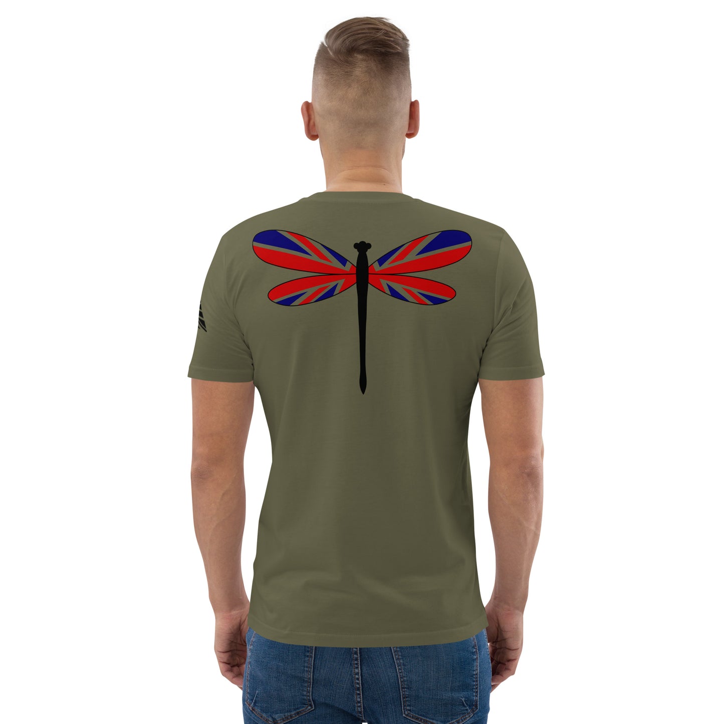 Green and Black - Dragonfly Back Union Jack