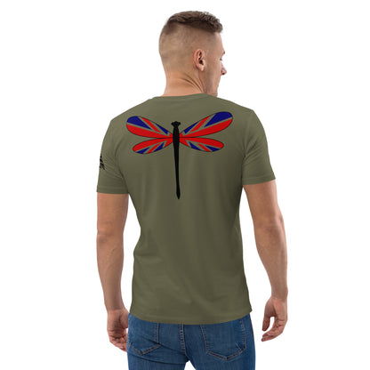 Green and Black - Dragonfly Back Union Jack