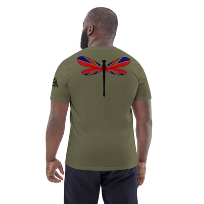 Green and Black - Dragonfly Back Union Jack