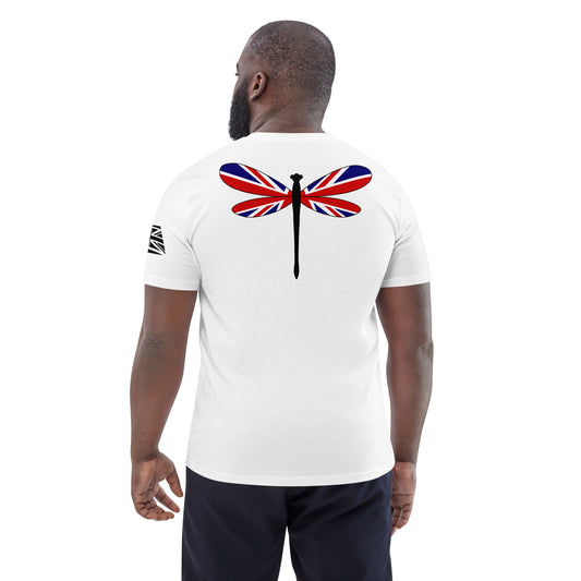 White and Black - Dragonfly Back Union Jack